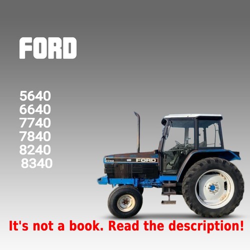 Repair manual for tractors - repair,