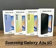 NEW Samsung Galaxy A34 5G, 128GB,  Unlocked Smartphone, never used, all colours