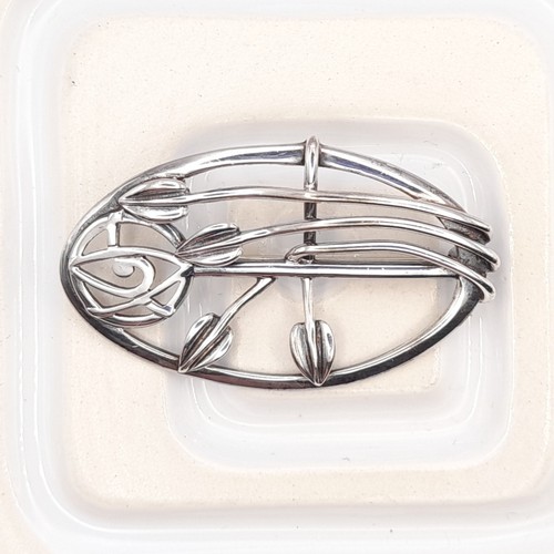 Vintage scottish silver brooch - vintage,