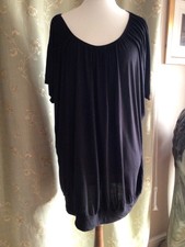 Victoria Jayne black loose top