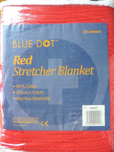 Blue dot crest medical red - /,