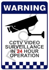 Warning cctv surveillance - warning,