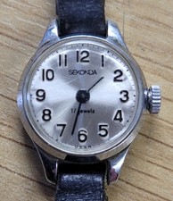Sekonda 17 Jewels Manual Wind Watch USSR Vintage, Working