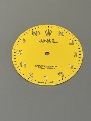 Rolex oyster perpetual - perpetual, hebrew