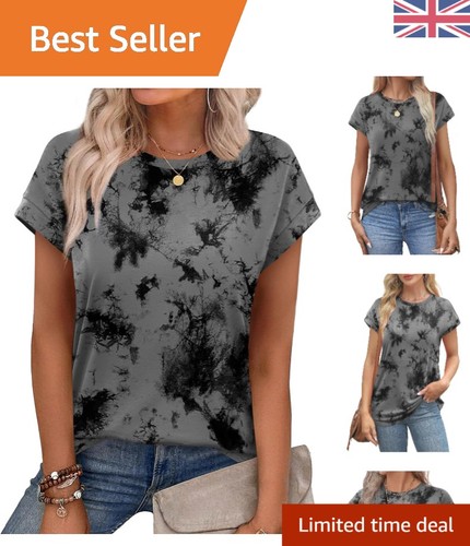 Chic black crew neck tunic - black,