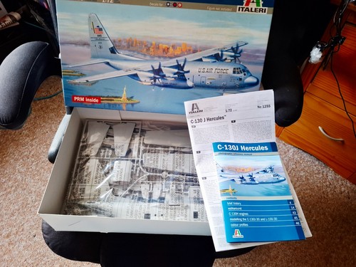 Italeri 130j hercules 1255 - c-130j,