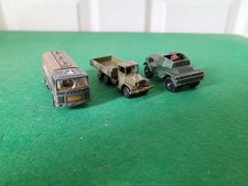 CORGI   DAIMLER SCOUT CAR, MAJORETTE  US ARMY TANKER , T43 CARGO TRUCK