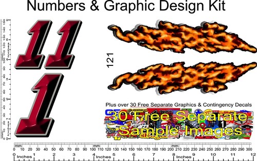Vinyl decal 10th scale - vinyl,