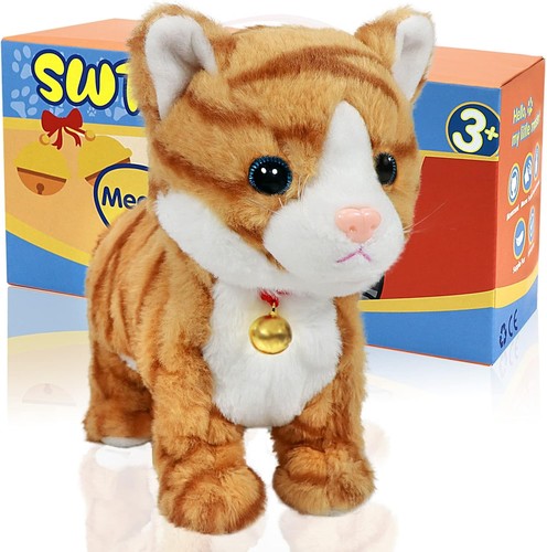 Interactive plush cat - interactive, for