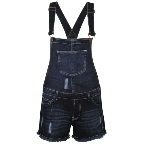 Ladies dungaree shorts - ladies,