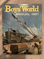 Boys World Annual 1967 Good