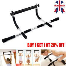 Pull Up Chin Up Bar Door Mounted Home Gym Strength Fitness Exercise Workout Bar