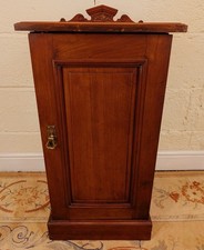 Victorian mahogany pot - mahogany,