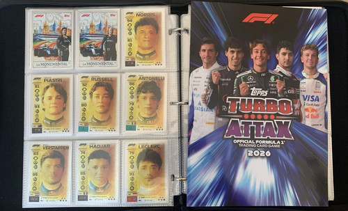 Topps turbo attax 2026 - f1,