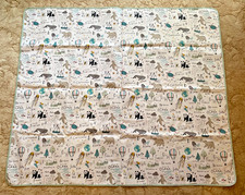 Mamas & Papas Happy Planet Splash Mat for Under Highchair  - 140cm x 120cm