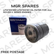 OIL FILTER MG / ROVER /LAND