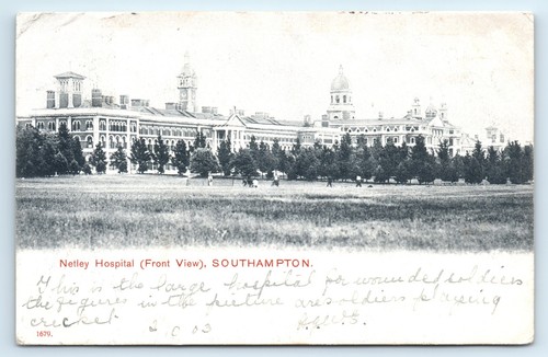 Postcard southampton netley - southampton,