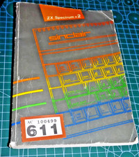 Sinclair ZX Spectrum 128K +2 Manual Vintage Computing user guide book 611