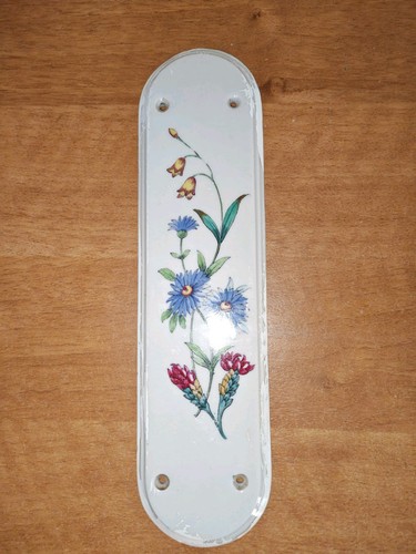 Ceramic door finger push plate - ceramic,