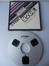Vintage 10.5 inch Metal Tape TDK L-3600M