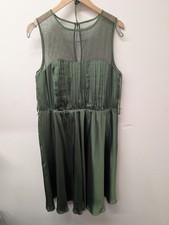 Ladies M&CO Moss Green Belted