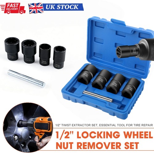 Locking wheel nut - 1/2",