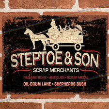 STEPTOE AND SON TV Metal Signs