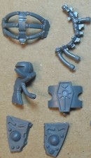 Necrons - Triarch Stalker - Crew Pilot Cockpit Parts (a) Bits Kitbash 40K