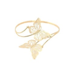 Beautiful Curtain Holder Hooks Metal Curtains Tie Backs Butterfly Arm Chain