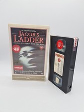 JACOB'S LADDER TIM ROBBINS BIG CASE VHS Video Ex Rental A31