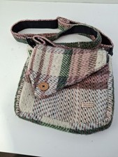 Yorkshire Blankets Handmade Shoulder Bag Wool Plaid Waterproof Lining J609