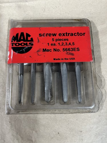 Mac tools screw extractor - mac,