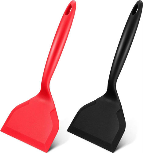 Wide silicone spatula turner - wide,