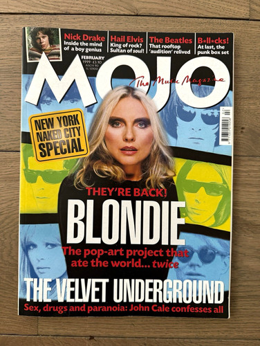 Blondie mojo music magazine - mojo,