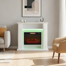 Electric Fireplace Mantel