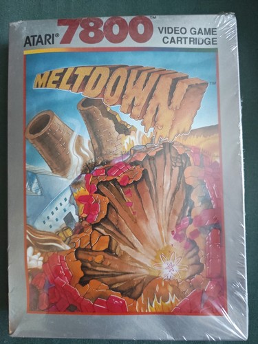 Atari 7800 meltdown sealed - meltdown,