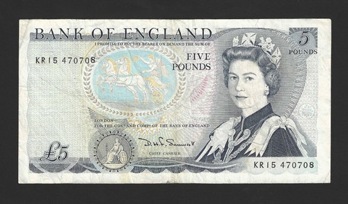 Boe pound banknote - pound,