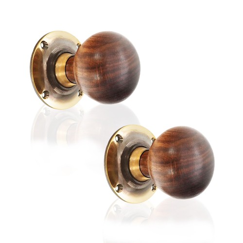 Door knobs rosewood - knobs,