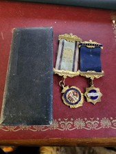 ROYAL ORDER OF BUFFALO 🐃  MEDALS 1937 AND 1934 FROM JUBILEE LODGE