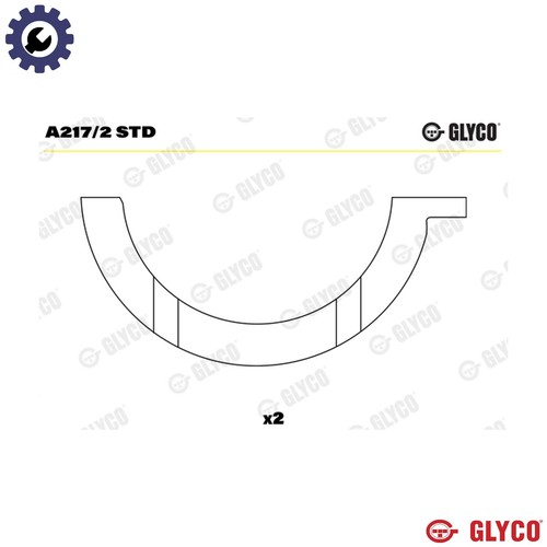 Thrust washer crankshaft - thrust,