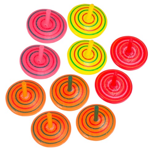 10pcs assorted color wooden - 10pcs,