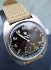 Mint Merkur 38mm Seagull ST1712 Auto Jumping Hour Military Style Field Watch