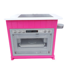 Barbie Ultimate Kitchen Oven Unit Lights & Sounds Playset Furniture Kids Toy