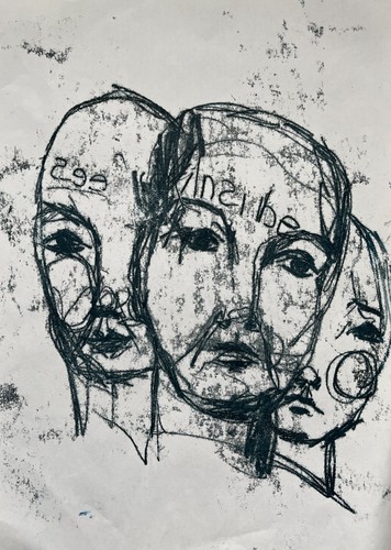 Original expressionist figures - expressionist,