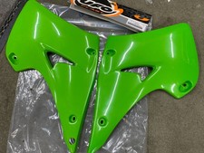 KAWASAKI LEFT & RIGHT SIDE RADIATOR SHROUDS KX125 KX250