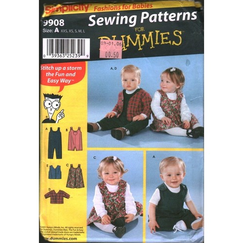 Simplicity 9908 babies - 9908,