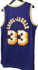 Lakers team NBA Jersey Kareem