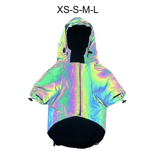 Reflective pet dog clothes - reflective,