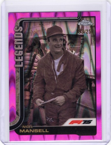 Nigel mansell 2025 topps - nigel,