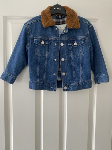 Kids blue denim jacket 4 - h&m,